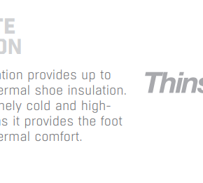 Thinsulate insulation