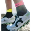 Jooksusokid Compressport V4.0 RUN High Ultralight - Black/Safe Yellow/Neo Pink