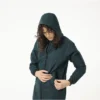Naiste vihmaparka AGU Long Bomber - Deep Sea Green
