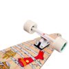 Longboard Street Surfing Pintail 40" Woods