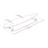 Longboard Street Surfing Pintail 40"