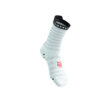 Jooksusokid Compressport V4.0 RUN High Ultralight White/Fluo Red/Black