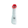 Jooksusokid Compressport V4.0 RUN High Ultralight White/Fluo Red/Black