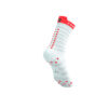 Jooksusokid Compressport V4.0 RUN High Ultralight White/Fluo Red/Black
