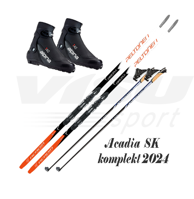 Suusakomplekt, suusad, suusasaapad, kepid