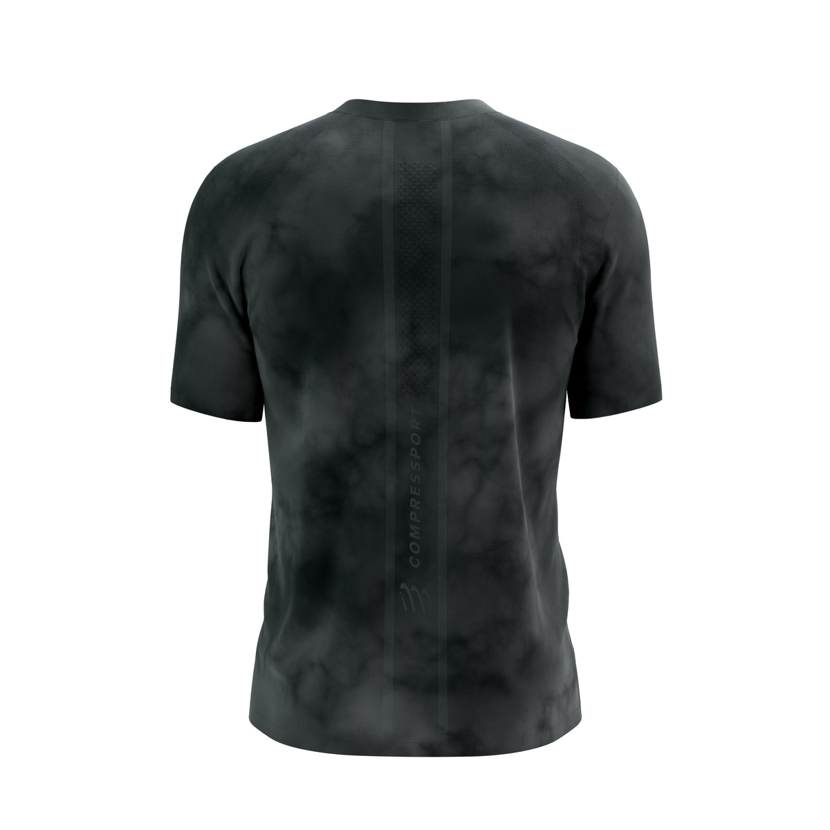 Meeste spordisärk Compressport Performance SS - Eat My Dust! Black Tie Dye