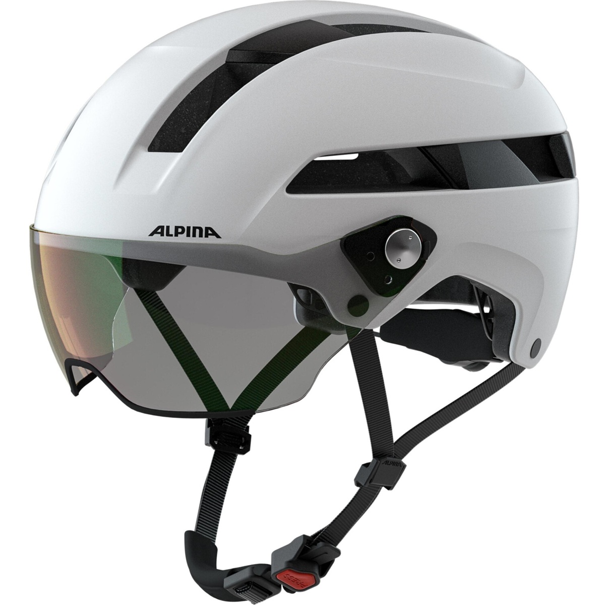 Kiiver Alpina SOHO VISOR V valge matt