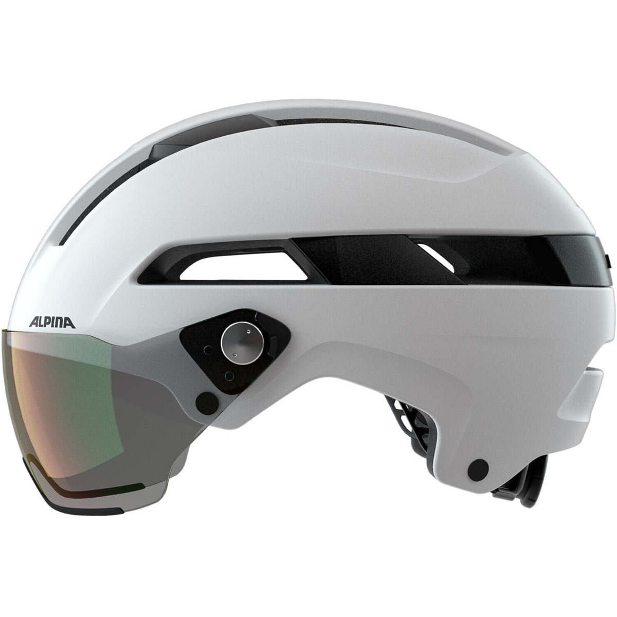 Kiiver Alpina SOHO VISOR V valge matt