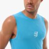Meeste jooksusärk Compressport Trail Racing Tank - Norse Blue