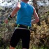 Meeste jooksusärk Compressport Trail Racing Tank - Norse Blue