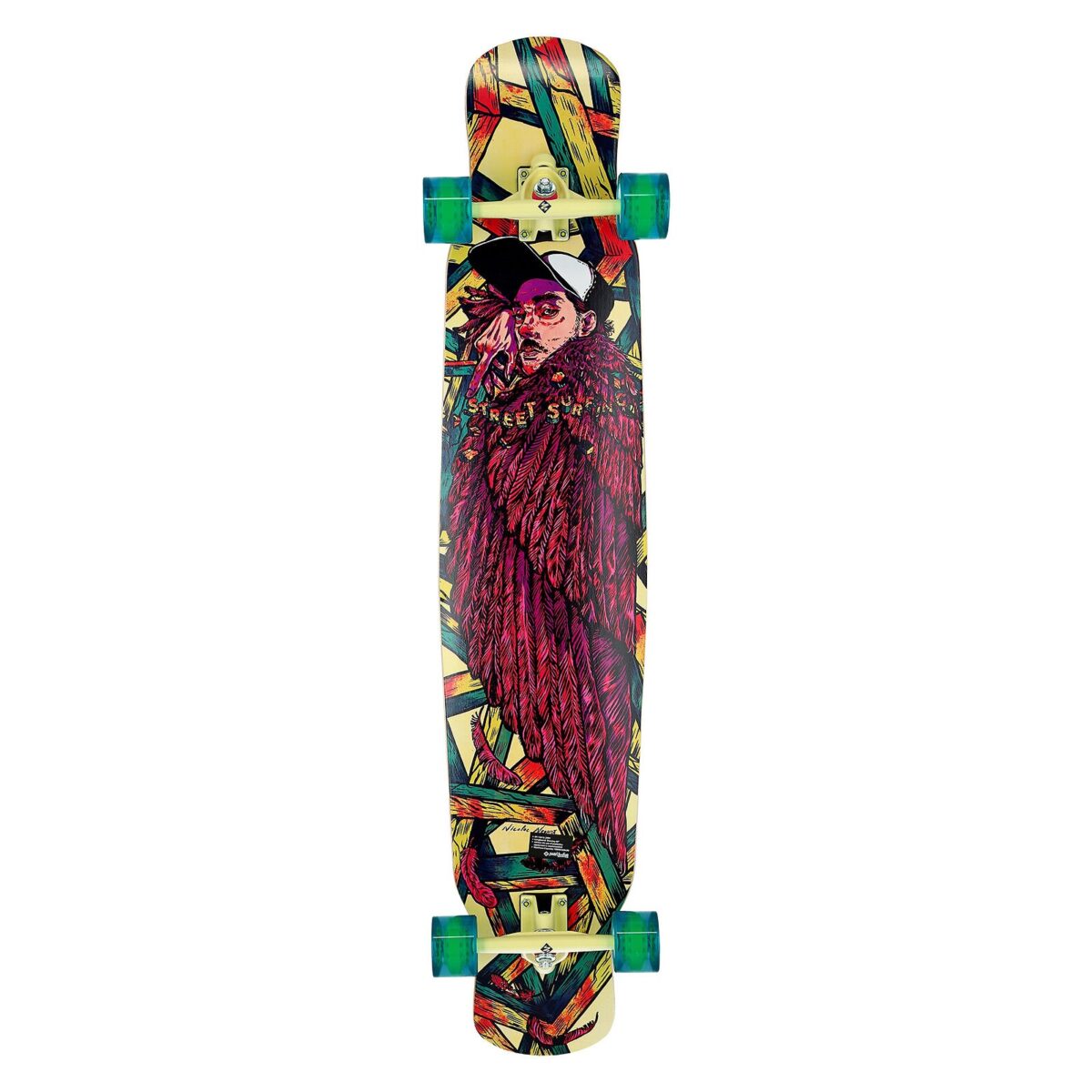 Longboard Street Surfing Dancing 46” Angel