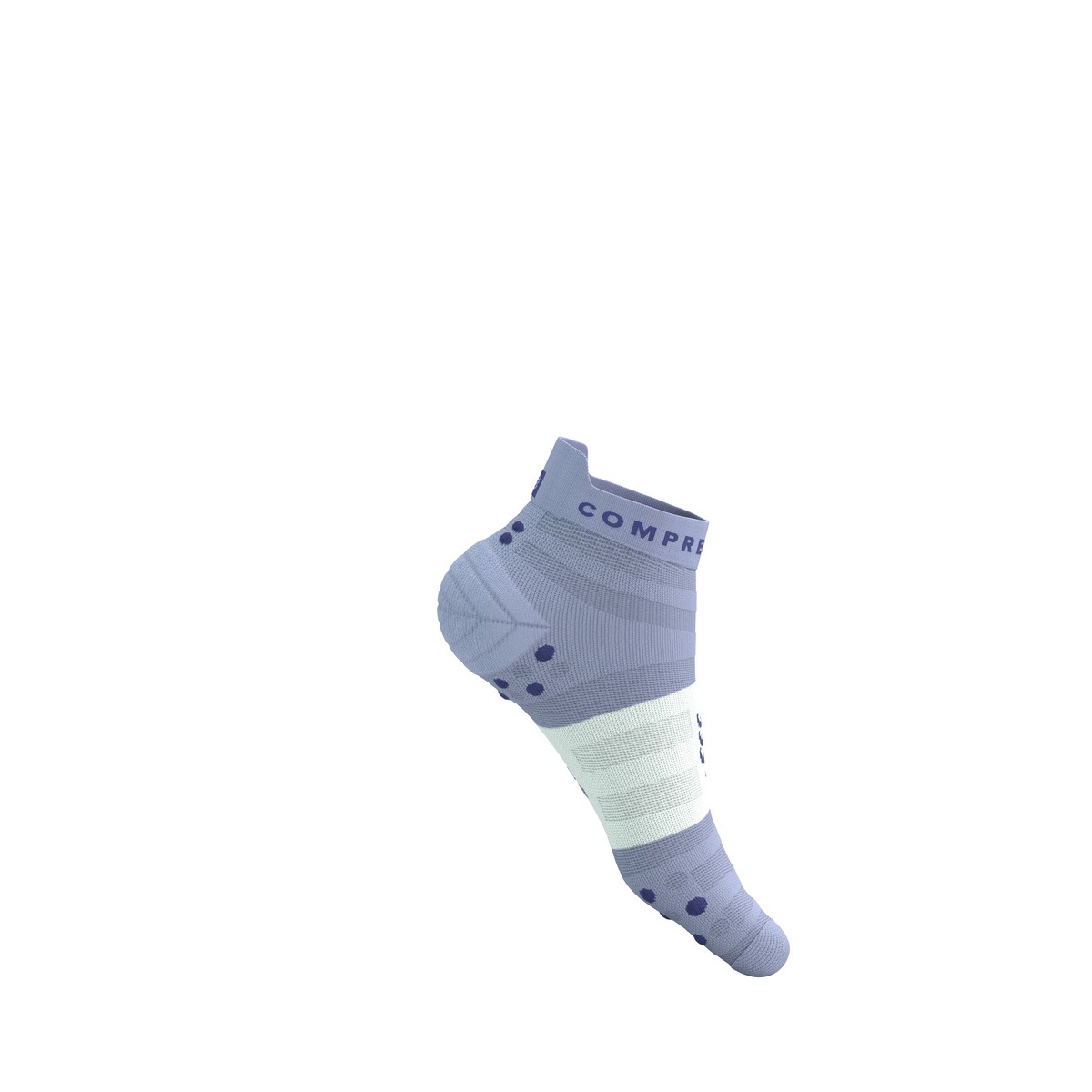 Jooksusokid Compressport V4.0 RUN Low Ultralight - Lavender/White