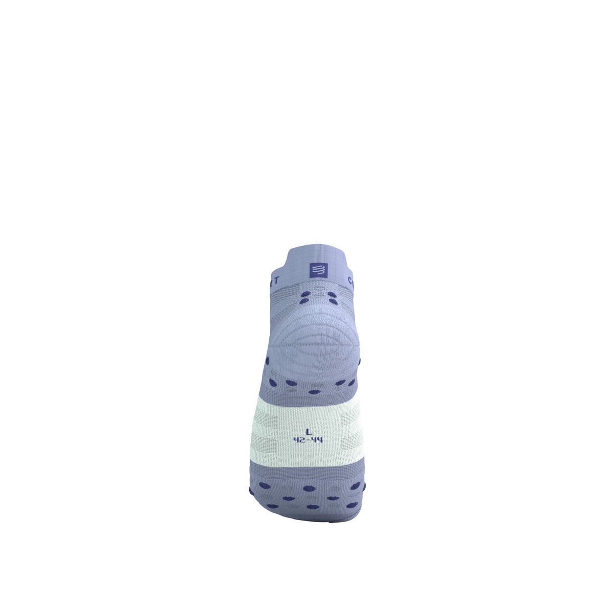 Jooksusokid Compressport V4.0 RUN Low Ultralight - Lavender/White