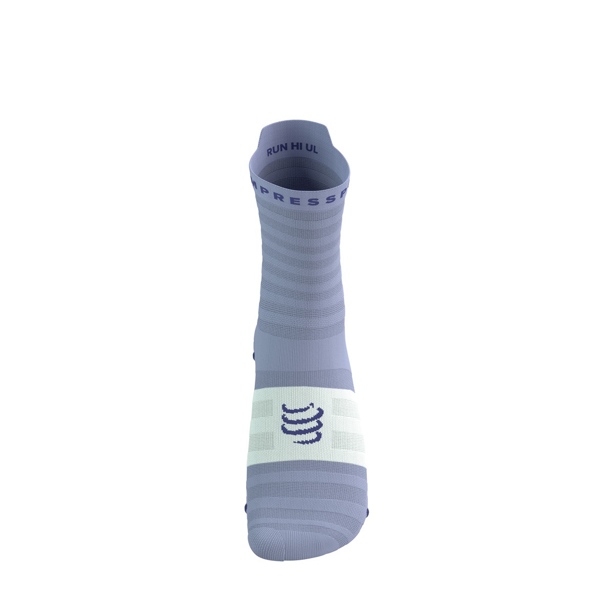 Jooksusokid Compressport V4.0 RUN HIGH Ultralight - Lavender/White