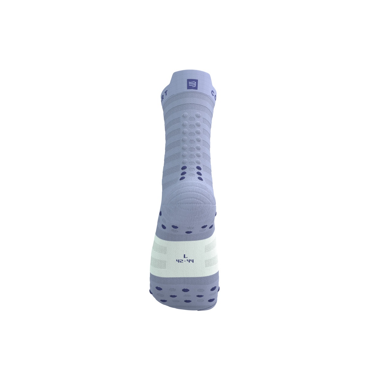 Jooksusokid Compressport V4.0 RUN HIGH Ultralight - Lavender/White