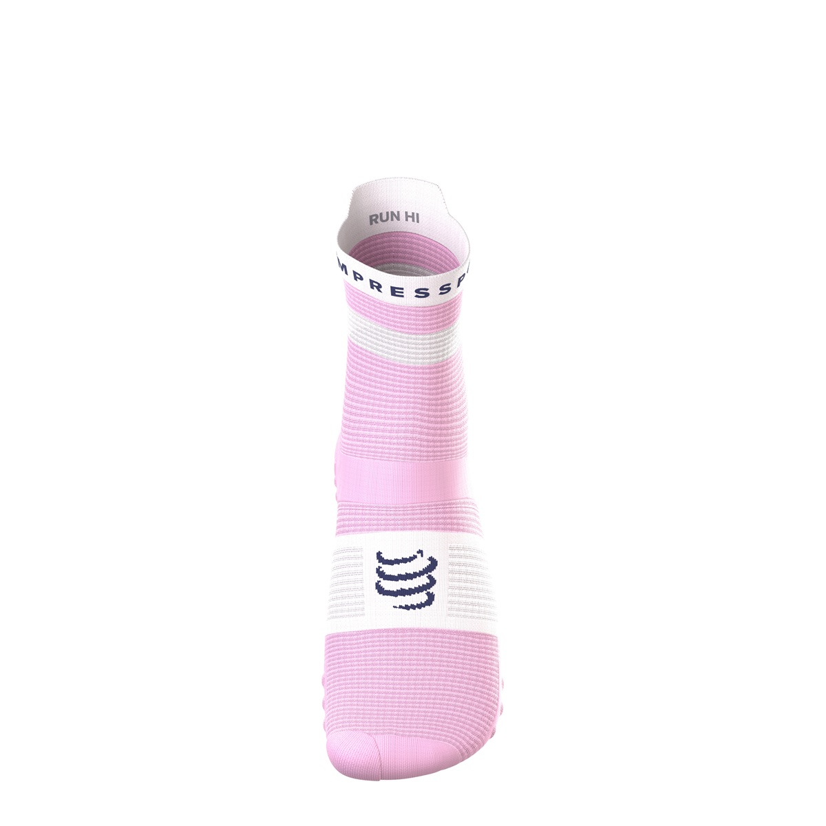Jooksusokid Compressport V4.0 RUN High - Orchid/White
