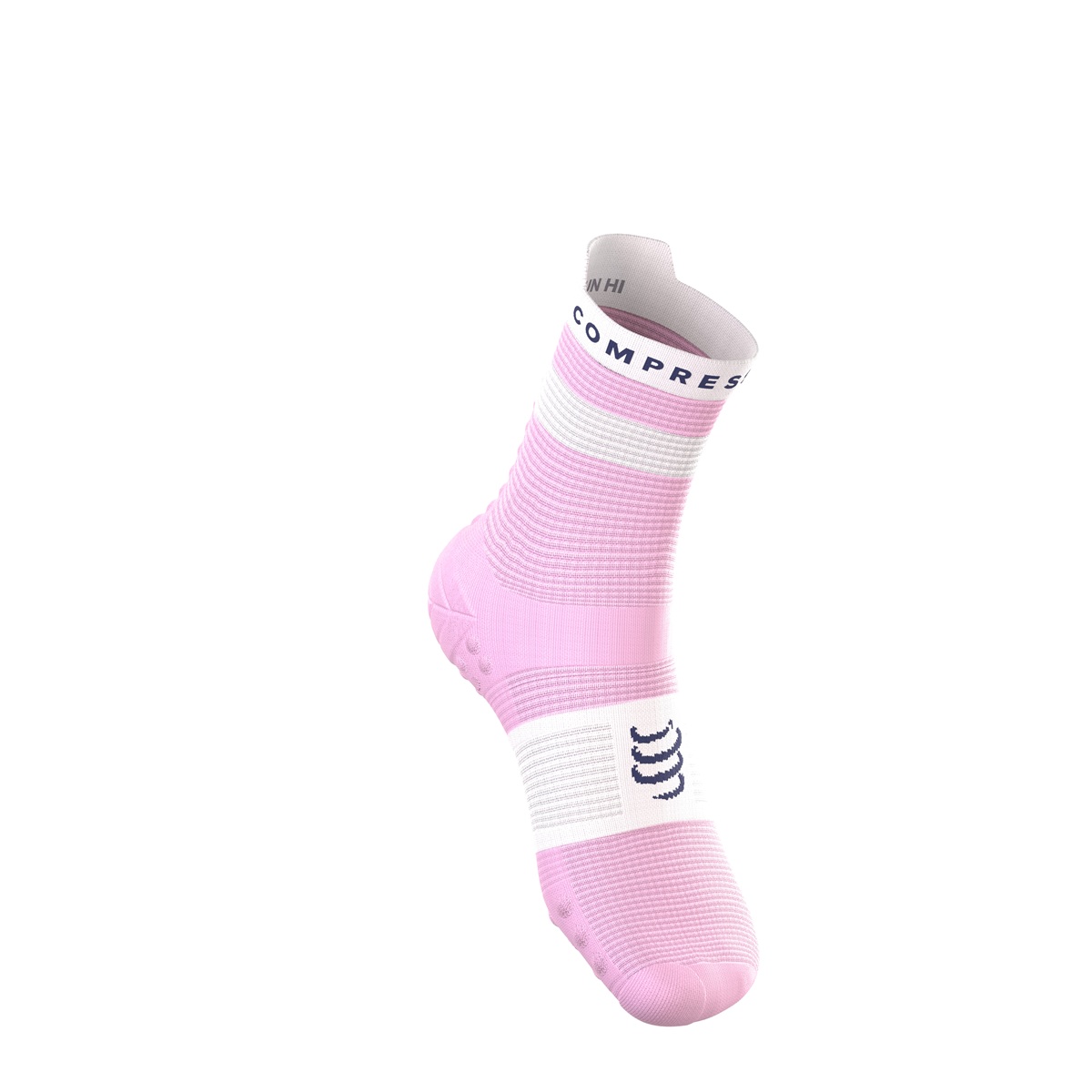 Jooksusokid Compressport V4.0 RUN High - Orchid/White