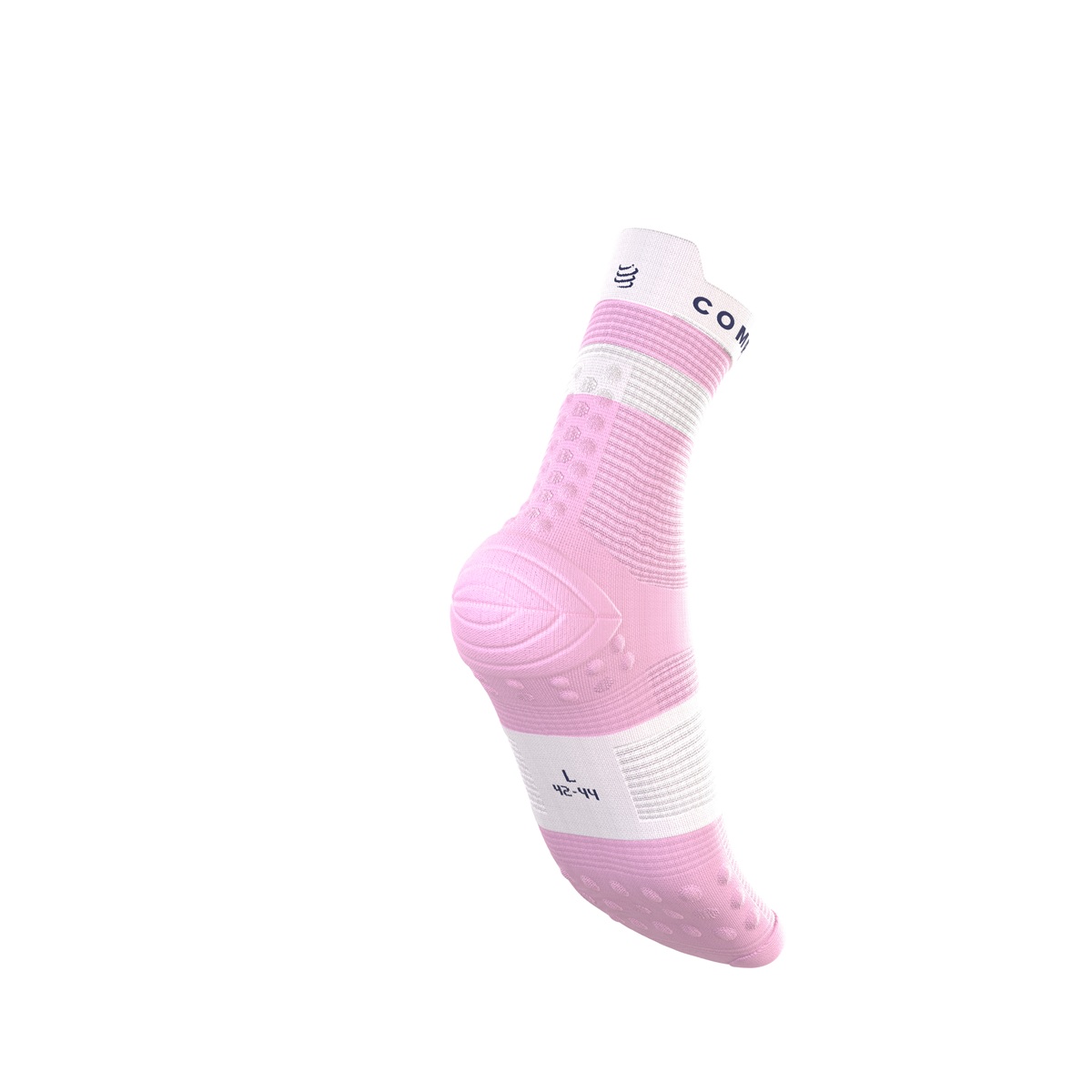 Jooksusokid Compressport V4.0 RUN High - Orchid/White