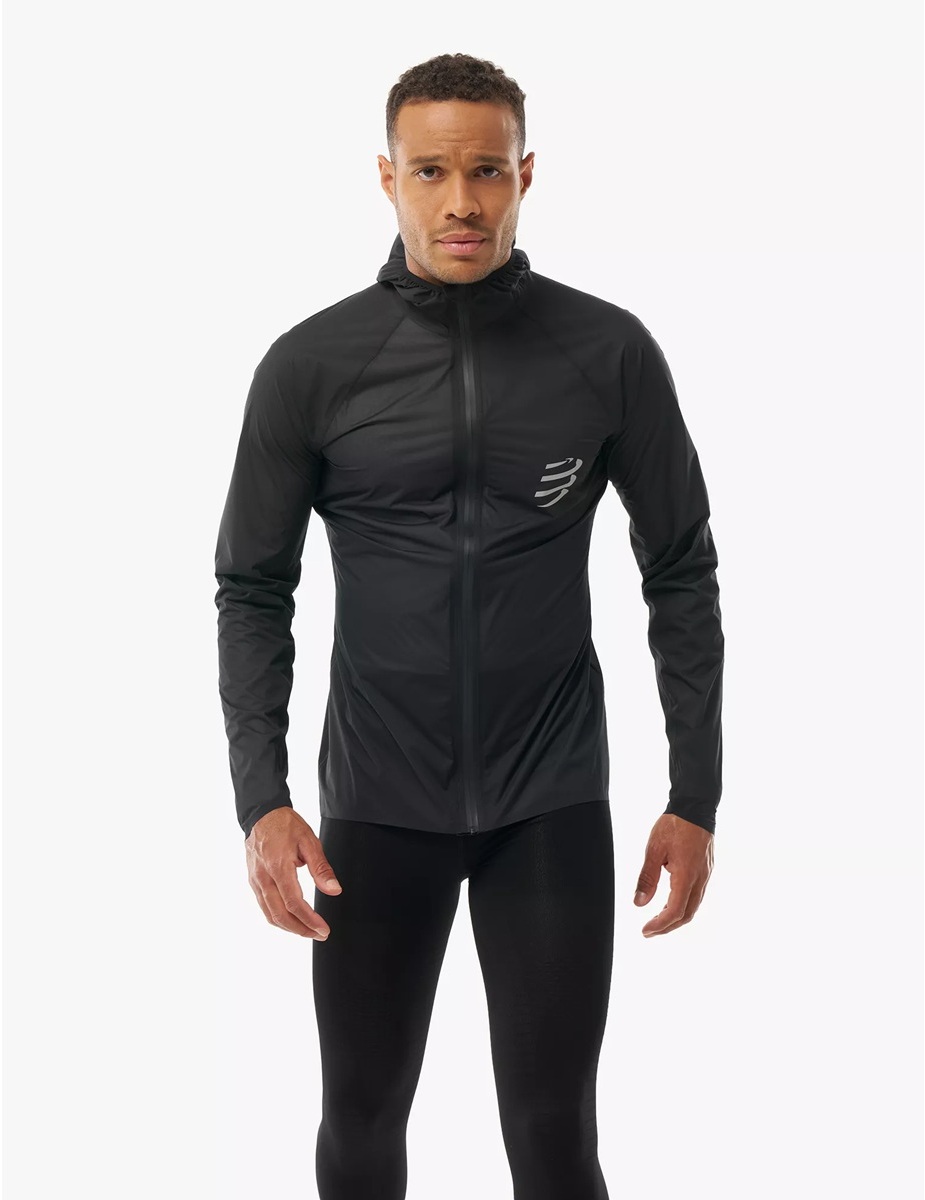 Meeste jooksujakk Compressport Hurricane Waterproof