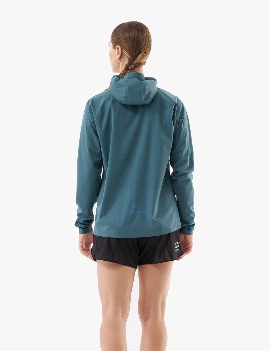 Naiste jooksujakk Compressport Tempest Waterproof