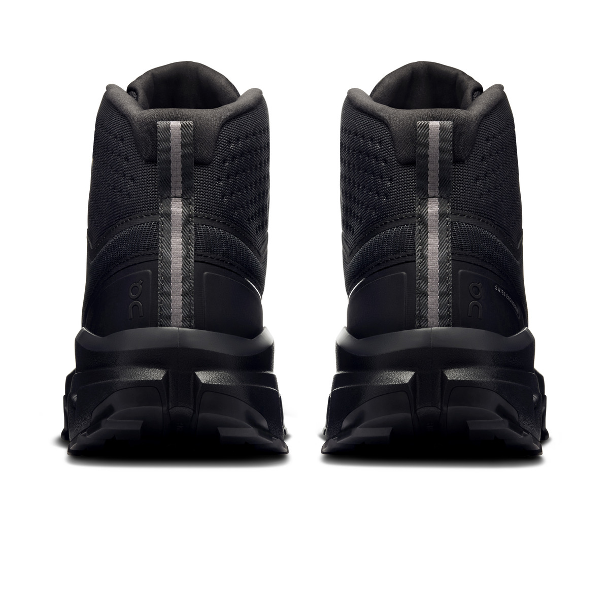 Meeste matkajalats On Cloudrock Mid Waterproof - Black/Black