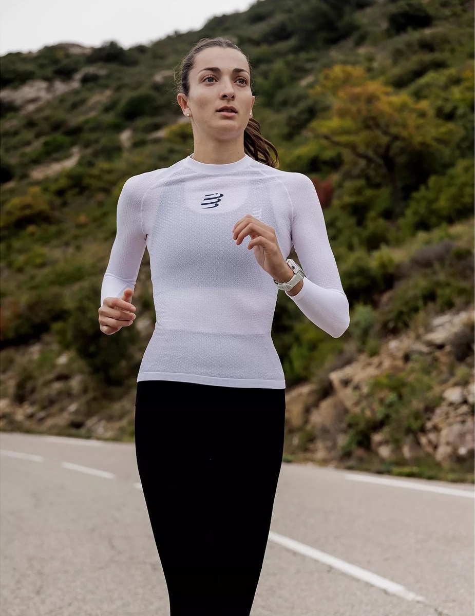 Pesusärk Compressport 3D Thermo Ultralight LS Top
