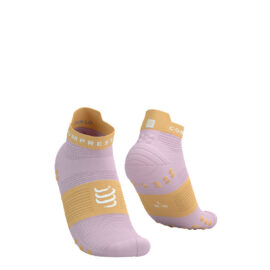 Jooksusokid Compressport V4.0 RUN Low - Roseate/Buff Orange