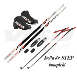Suusakomplekt Delta Step punane