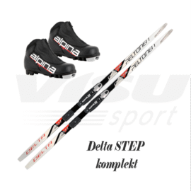 Suusakomplekt Delta Step suusad ja saapad