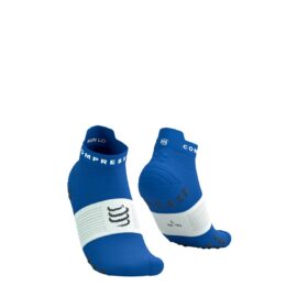 Jooksusokid Compressport V4.0 RUN Low - Princess Blue/White