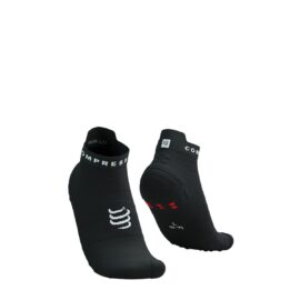 Jooksusokid Compressport V4.0 RUN Low - Black/White