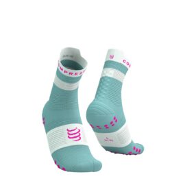Jooksusokid Compressport V4.0 RUN High - Ether/Neon Pink