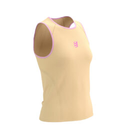 Naiste jooksus&auml;rk Compressport Trail Racing Tank - Apricot