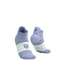 Jooksusokid Compressport V4.0 RUN Low Ultralight - Lavender/White