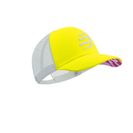 Nokamüts Compressport Trucker Cap - Safe Yellow/White