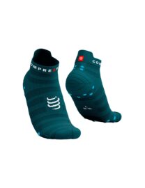 Jooksusokid Compressport V4.0 RUN Low Ultralight Shaded Spruce/Hawaiian Ocean