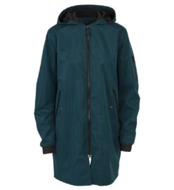 Naiste vihmaparka AGU Long Bomber - Deep Sea Green